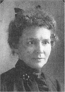 Hanna Love, 1901, age 47, a few years before she left Michigan and moved to Oregon