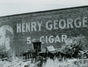 Early 20th century cigar sign, Spokane, Washington. Photo by Larry Mann. Source: http://www.narhist.ewu.edu/pnf/articles/s1/iii-2-3a/historical_signs/historicalsigns.html