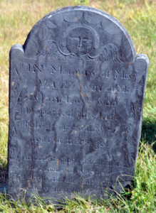 Mary Love’s gravestone